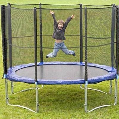 小孩子室内带蹦蹦床儿童户外大型网面玩具广场跳跳床