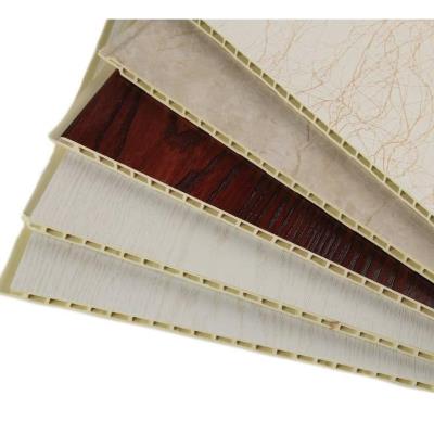 塑料墙壁版 防水 装饰快装护墙板仿大理石背景墙pvc石塑集成墙面