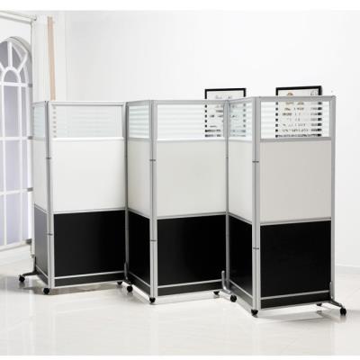 工作立体车间店面会所移动屏风隔断可折叠包厢间断间隔办公室简易