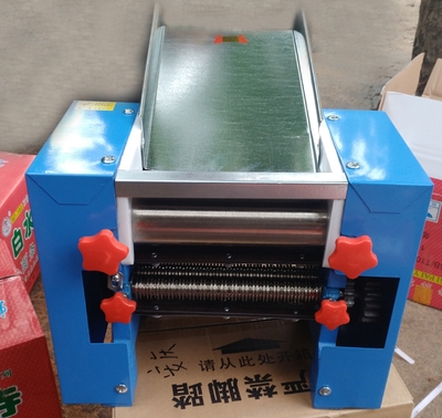 面馆白水寺不锈钢铜线电机小型商用电动面条机揉面面条机