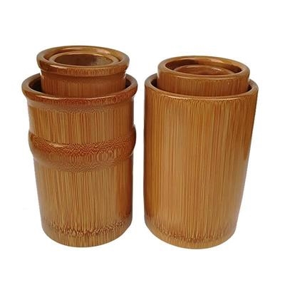 竹罐竹子竹筒罐拔火罐全套竹制中医家用专用竹编