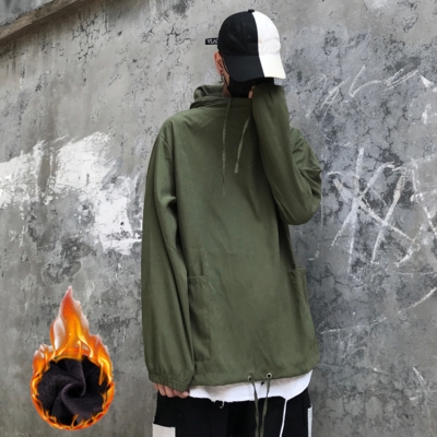 重启吴邪朱一龙同款风衣套头连帽夹克帅气衣服夹克