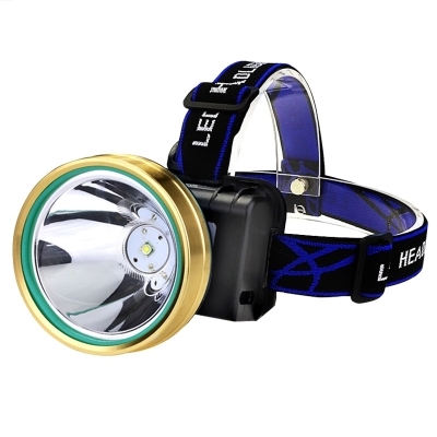 矿灯电筒头戴探照灯通用照明钓鱼灯夜钓灯简易超亮户外远射头灯