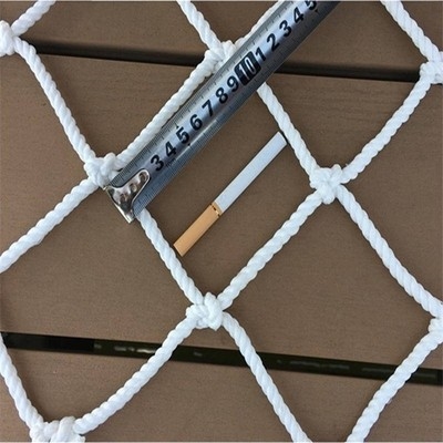 水平棉白色工地防坠网施工防护网子