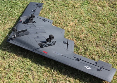 航模科技b-2幽灵隐形轰炸机b264mm双涵遥控电动