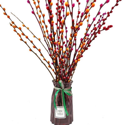 银柳柳真年宵花卉彩色鲜枝干花客厅可放装饰干花