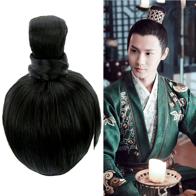 发套头套男手影视古代汉服假发公子侠客古装整顶假发