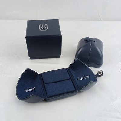 适用高档hw开门戒指harrywinston海瑞温斯斯顿首饰盒