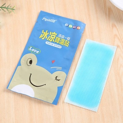 皮皮猴水果果味冰凉降温学生提神醒脑清凉贴冰冰贴