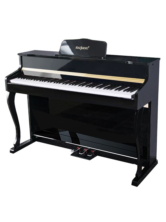 海邦电钢琴88键重锤成人家用智能电钢专业初学者儿童数码钢琴
