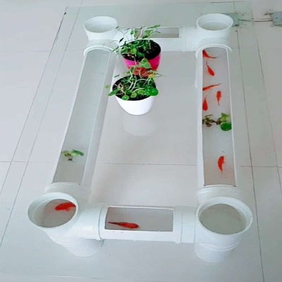 家用过滤顺水花架创意设备水管鱼缸pvc阳台其它水族用具设备