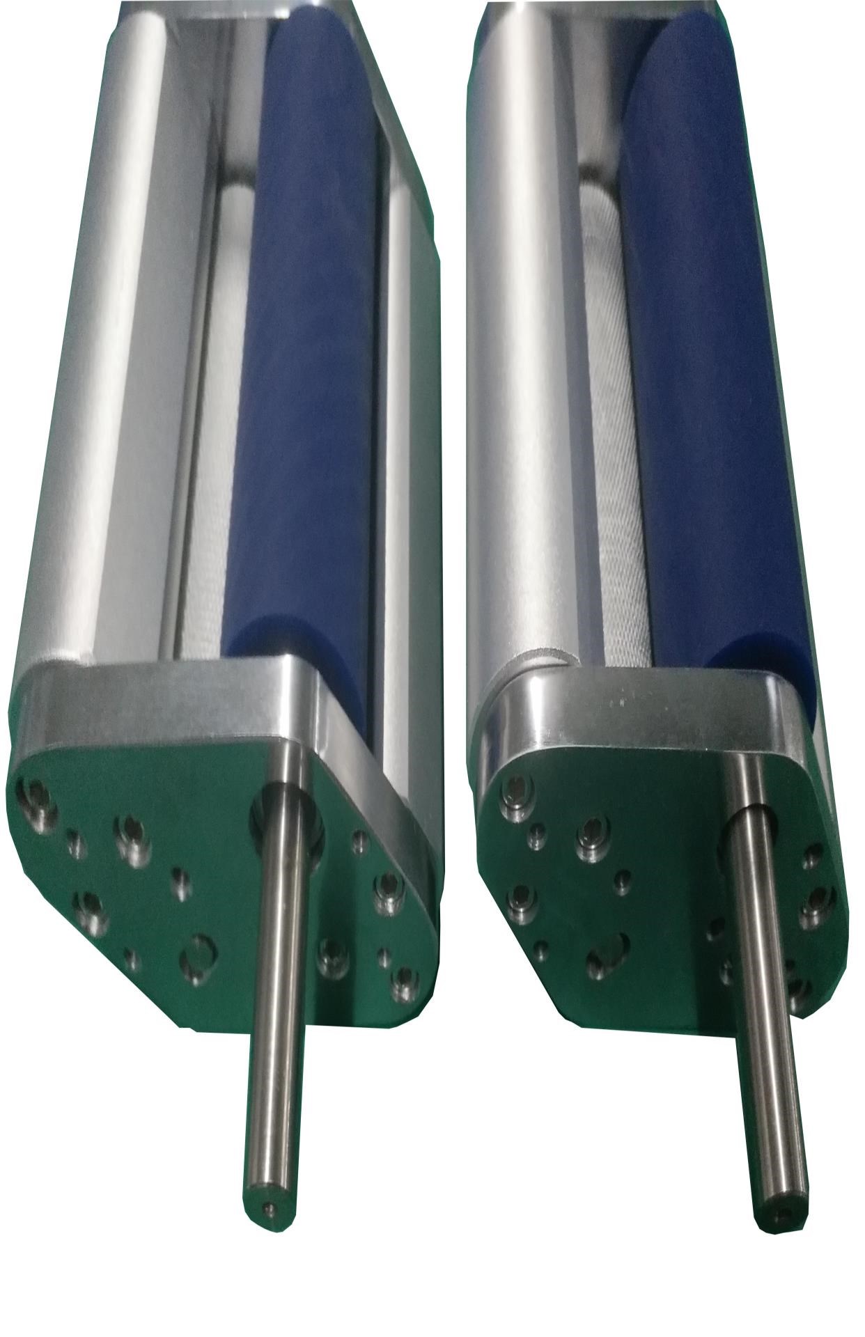 滚筒不干胶全自动贴标机牵引标签配件平面标签机包胶贴标机