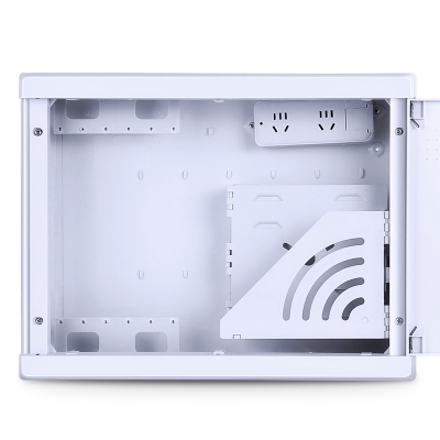 光纤布线入户家用户内箱子盖子电源插座座中弱电布线箱