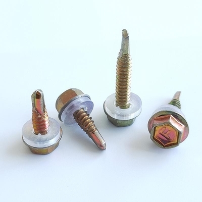 自贡螺丝螺丝钻自攻螺钉自转带垫保护帽自攻丝螺钉
