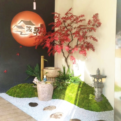新品仿真枫树室内干景装饰假树禅意仿真植物盆景
