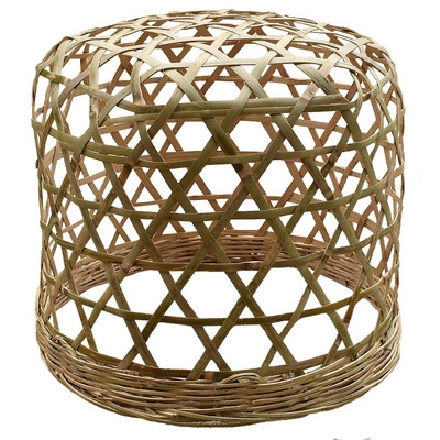 特大架子暖火取暖圆形竹罗筐竹编衣服笼子家用竹编