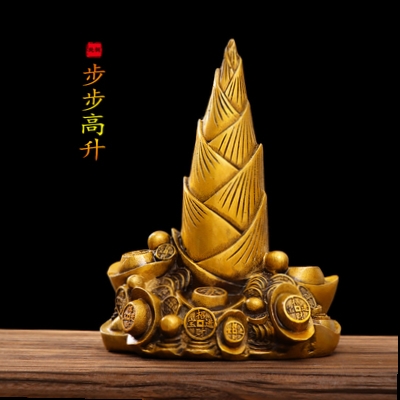 开光纯铜节节节节高高升摆件步步高升招财升官文学摆件