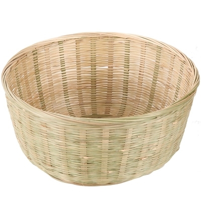 高压锅生蚝竹篮竹罗筐竹编圆形东西容器竹筐餐具竹编