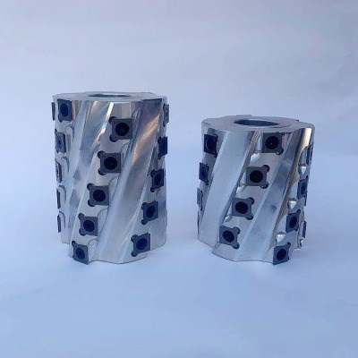 铣刀木工工具螺旋刨刀舍弃四面修边立体重型圆柱铣刀