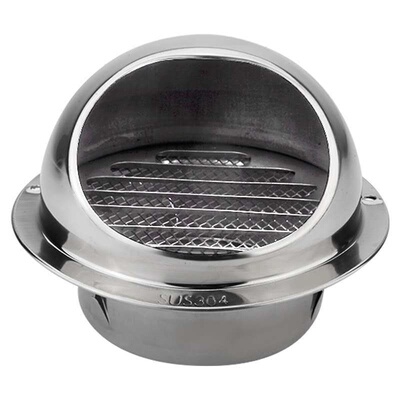 防风罩屋顶家用防水装饰罩吸油烟机管道排气管防雨罩不锈钢风帽