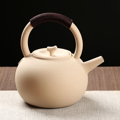 日式大容量陶壶烧水壶家用煮茶耐高温陶瓷泡茶茶壶茶壶