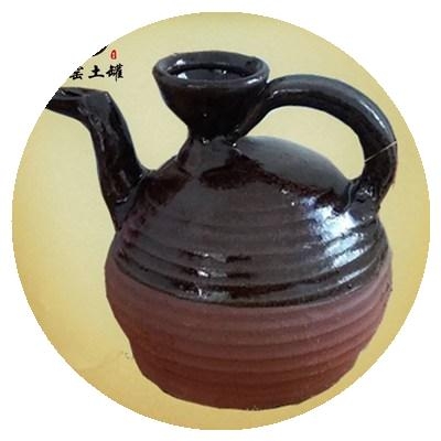 酒壶炖汤小土鸭嘴老式酒罐小号花盆古式土罐家用酒壶