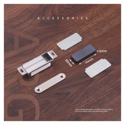 安卡大号不锈钢柜吸强磁磁碰磁吸衣柜柜门吸磁碰珠