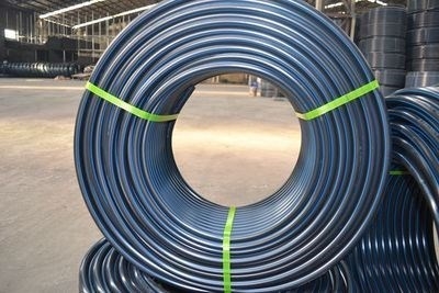 家用水管硬管自来水pe黑色盘管2025盘管4分6分pe管