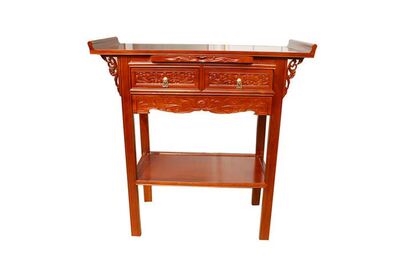 玄关客厅菩萨香火农村家用供奉香案条案摆放供桌