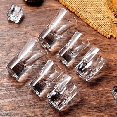 酒杯耐防随手好看烫钱水晶毫升白小具容量迷你酒杯