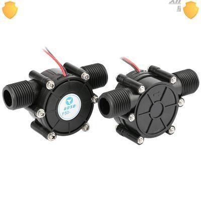 水力水力发电发电机小溪流微型小型电机水流实验12v水力发电机