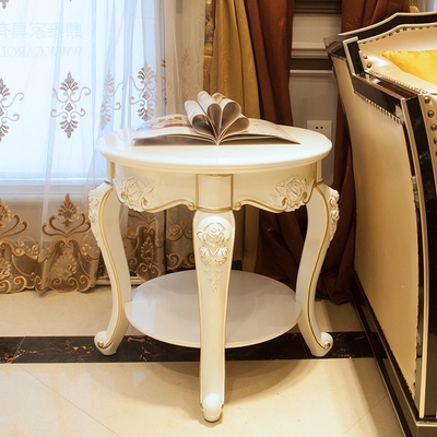 欧式简约角几边几客厅沙发角落小茶几时尚阳台喝茶桌子小方桌圆桌