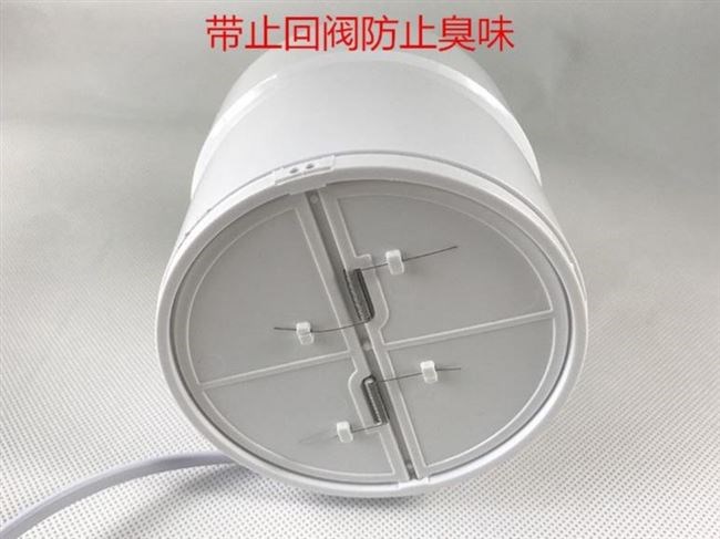 卫生间排气扇止回阀厕所商用百叶通风风扇单向厨房换气扇