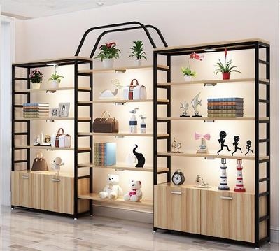 超市货架展示架陈列柜办公室柜子商家礼品样品玩具店商用展示柜