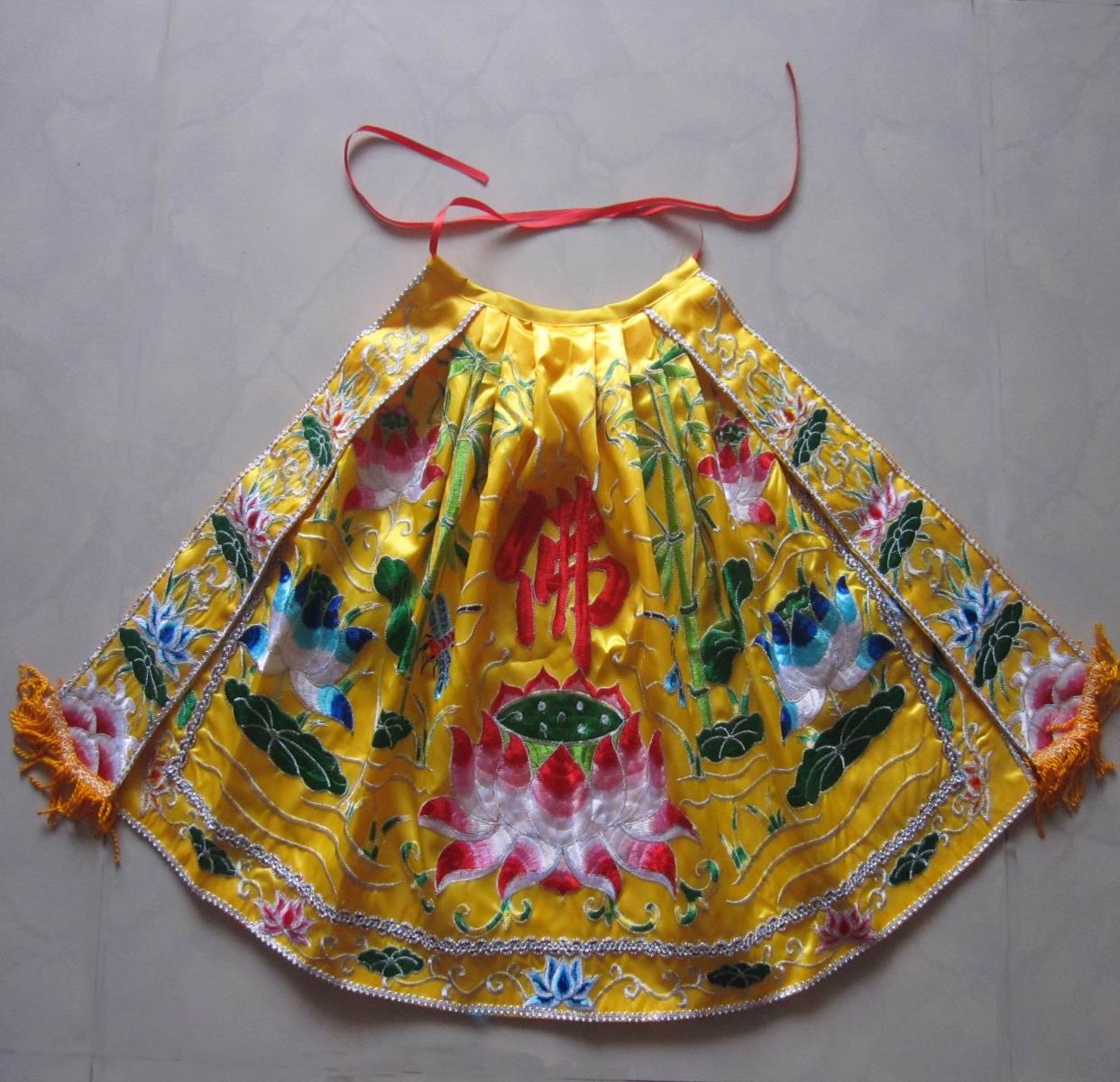 新佛教菩萨竹衣佛披衣服神衣台湾佛祖观音佛袍刺绣