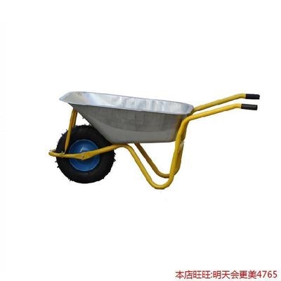 货物爬坡家庭电动独轮移动手推车农用农场工厂平板手推车