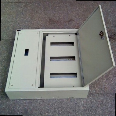 正品致业c45白色空气开关配电箱250a316位控制强电布线箱