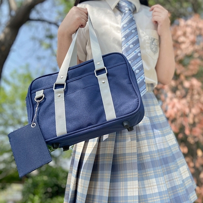 呜咚小铺jk制服包日系百搭校园手提包单肩斜挎包女士包袋