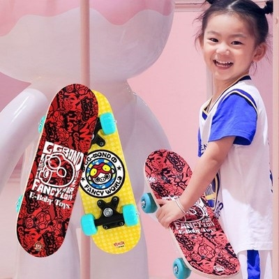 滑板儿童小童初学者3-4-5岁17寸迷你幼儿轮滑玩具滑板