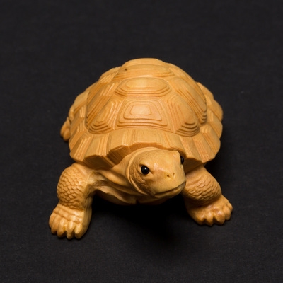 把玩物件件件金钱件摆文玩盘男士挂龟木雕