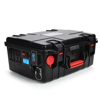 12v车载大容量220v户外移动电源3000w瓦房房车移动电源