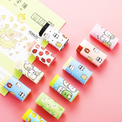 橡皮大块卡通多立方立方体各种各样可爱棱角动物立体橡皮