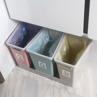 分类垃圾桶家用小型西安三分室内宁波家庭版厨垃圾桶