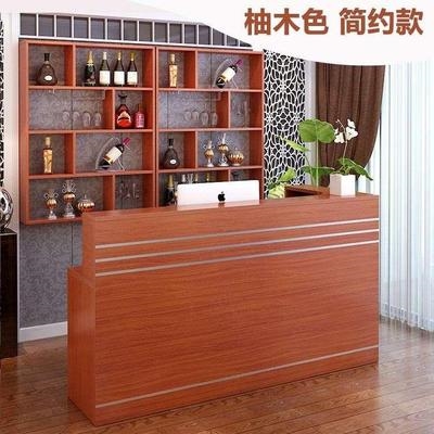 开店账本饰品店160x60x100cm烧烤店吧台收银台小卖部成品柜台桌3m