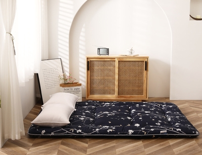 日式加厚榻榻米床垫可折叠懒人床褥子睡垫打地铺神器单人学生宿舍