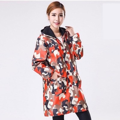 大姑防雨雨衣劳保防水新款连帽男款长款加棉围裙