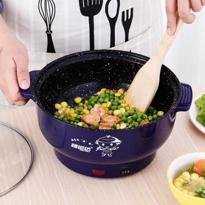 多功能家用可炒菜小型电锅一体式2火锅4人能煮饭煲汤插电炒锅做.