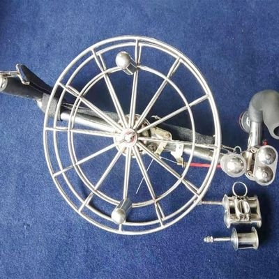 风筝不锈钢刹车盘子背带轮盘配件盘鹰轮风筝线