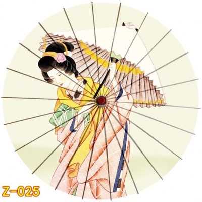 工艺水墨画油纸纸伞儿童汉服古代古装道具女士工艺伞