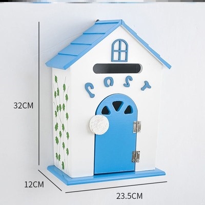 卡通学生意见箱有锁可爱道具创意装饰家用举报箱意见箱